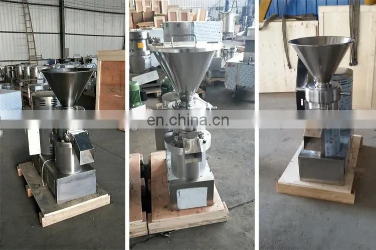 Small Scale Peanut Production Line Butter Small Scale Peanut Hazelnut Cashew Paste Production Line