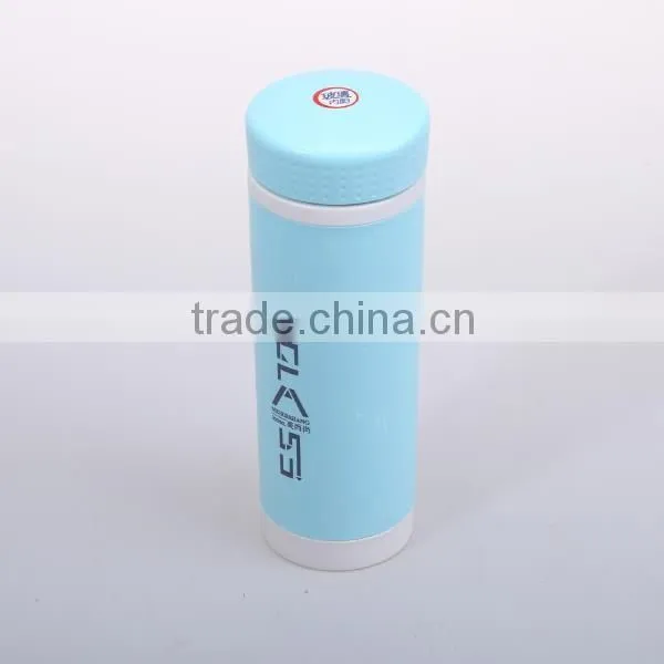 300ml whosesale Creative design glass water bottle for kids