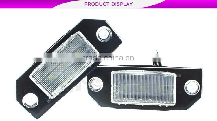 New Lowest factory price 2835SMD 3leds Canbus LED License Plate MKII