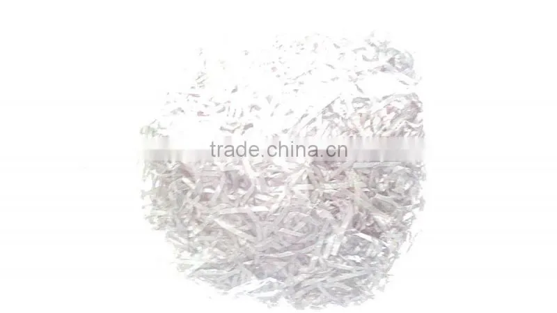Basket Stuffering Crinkle Cut Zig Zag Paper Shredded, Raffia Paper Litter