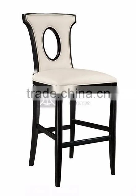 BC-072 Led Hotel Furniture Wood Bar Chair
