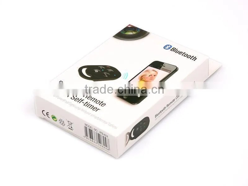 Chargeable Bluetooth Remote Control Self-timer Camera Shutter for moble cellphone