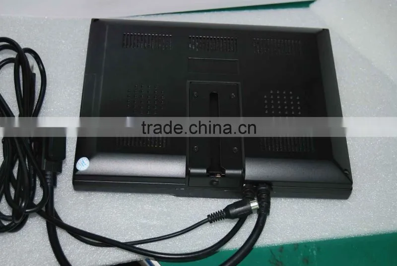 8'' new Innolux Panel 4-wire resistive touch screen monitor/ VGA/ Wireless/ PAL/NTSC