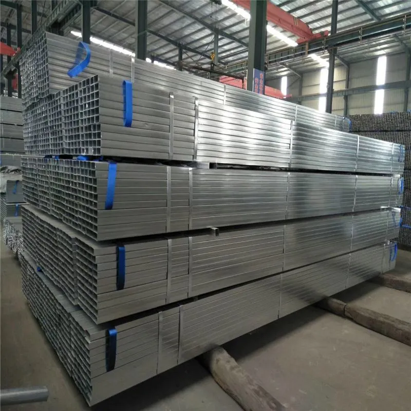 Steel Gi Square Iron Pipe and Tube 80*160*3-10 Galvanized Zinc Coated Free Cutting Rectangular Pipe Hot Rolled GB Structure Pipe