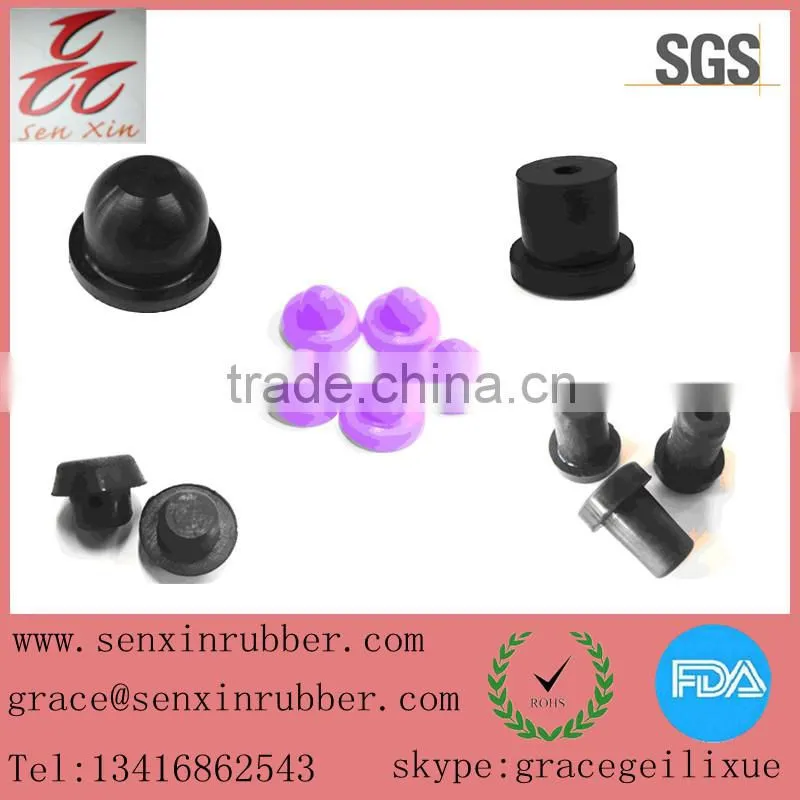 (EPDM,silicone,NR,NBR,CR(Neoprene)rubber Stopper