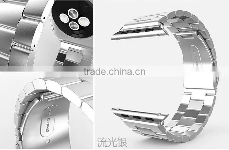 link bracelet Stainless Steel For Apple Watch band Strap 38mm 42mm