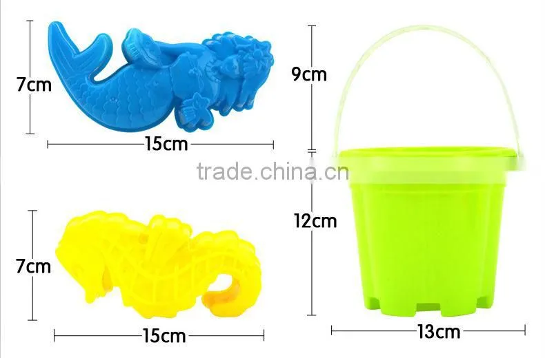 Summer Beach Toys Plastic Sand Beach Toys Set For Kids 12 PCS/Set