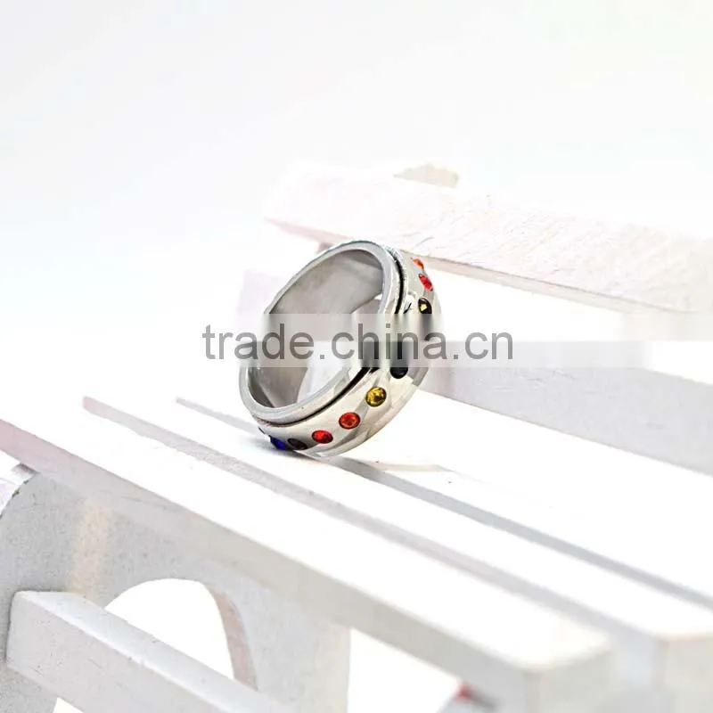 Fashion jewelry set stainless steel jewelry cheap wholesale ring