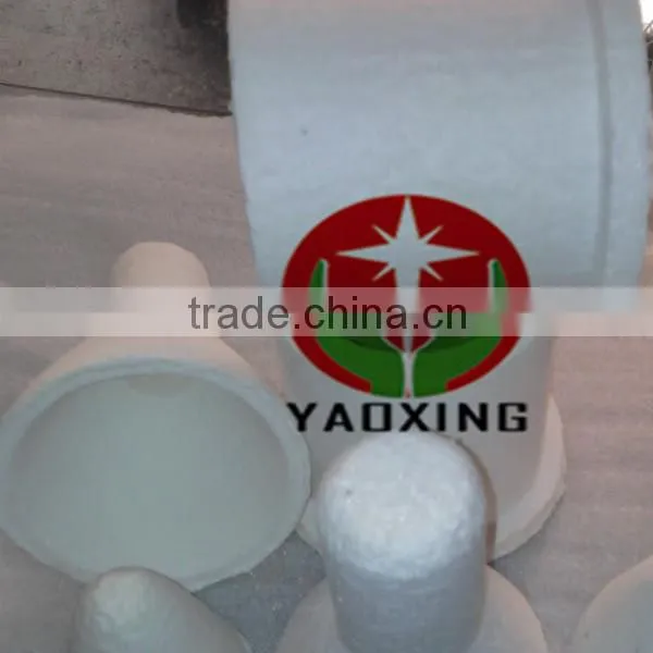 ceramic fiber gasket heat insulation sealing gasket vacumm formed shape