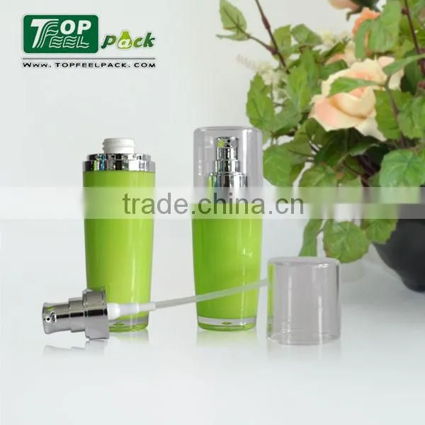 30ml 50ml 100ml acrylic cosmetic pink body lotion bottle