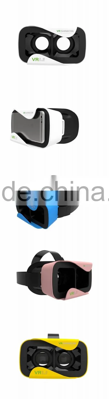 Hot gadgets Virtual Reality glasses vr VR Shinecon 3.0 ,3d vr glasses VR with a factory price wholesale alibaba