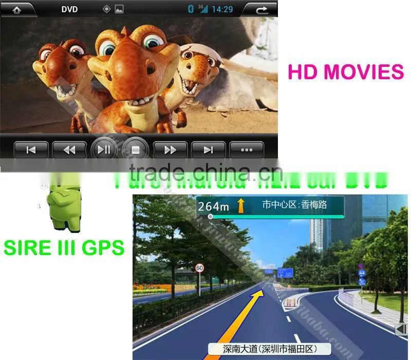 8 inch TOYOTA RAV4 2013 Android 4.2.2 CAR DVD GPS with A9 chipset,3G/WIFI