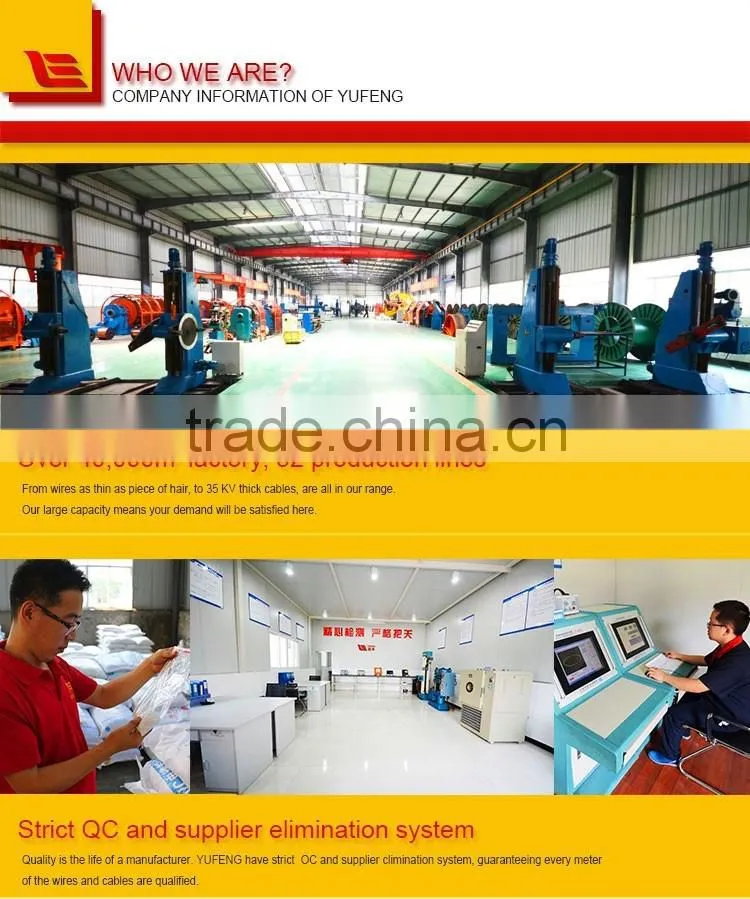 aerial insulated cables PVC,PE and XLPE insulated copper core, aluminum core or aluminum alloy core ABC cable