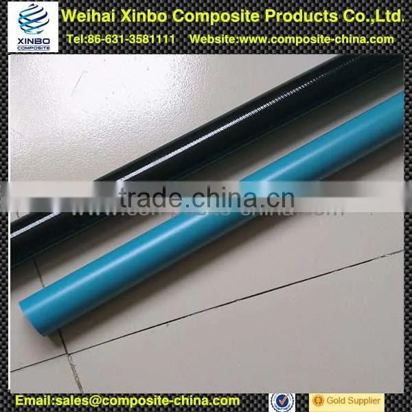 Colourful Epoxy resin fiberglass tube with high strength
