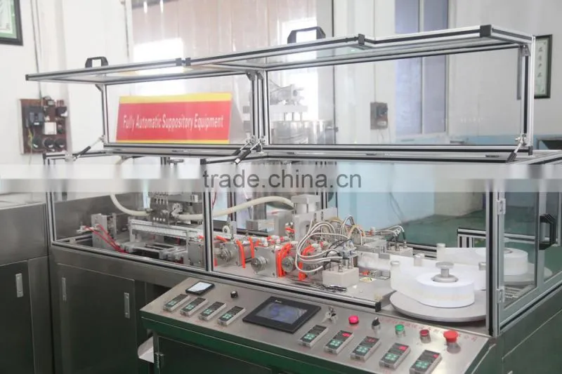 Liquid application Suppository production line