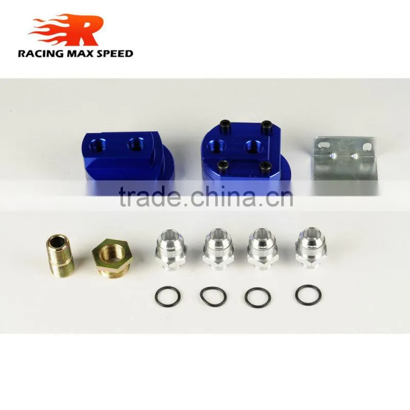 OIL FILTER SANDWICH ADAPTER UNIVERSAL OIL COOLER SANDWICH ADAPTER FIT FOR RSX CIVIC STI EVO DSM RX7 RX8 240SX GTR GTS SI(SW3)