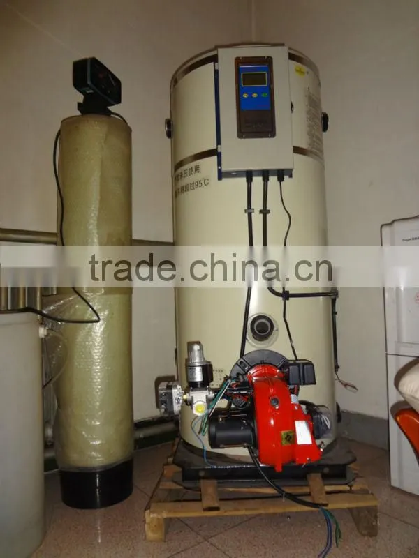 Natural gas fired heating residential hot water boilers