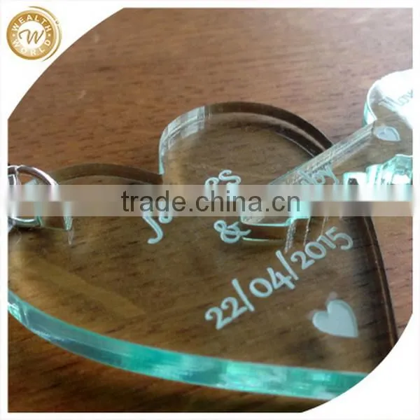 Good quality new products decorative crystal key chain