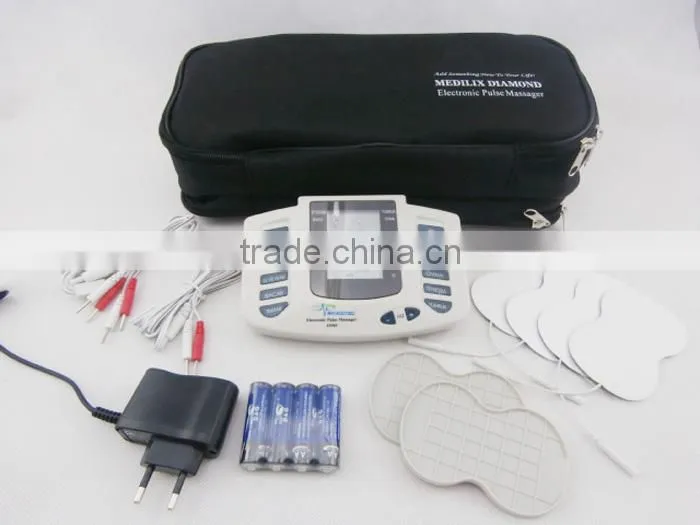 Portable digital therapy electronic pulse massager