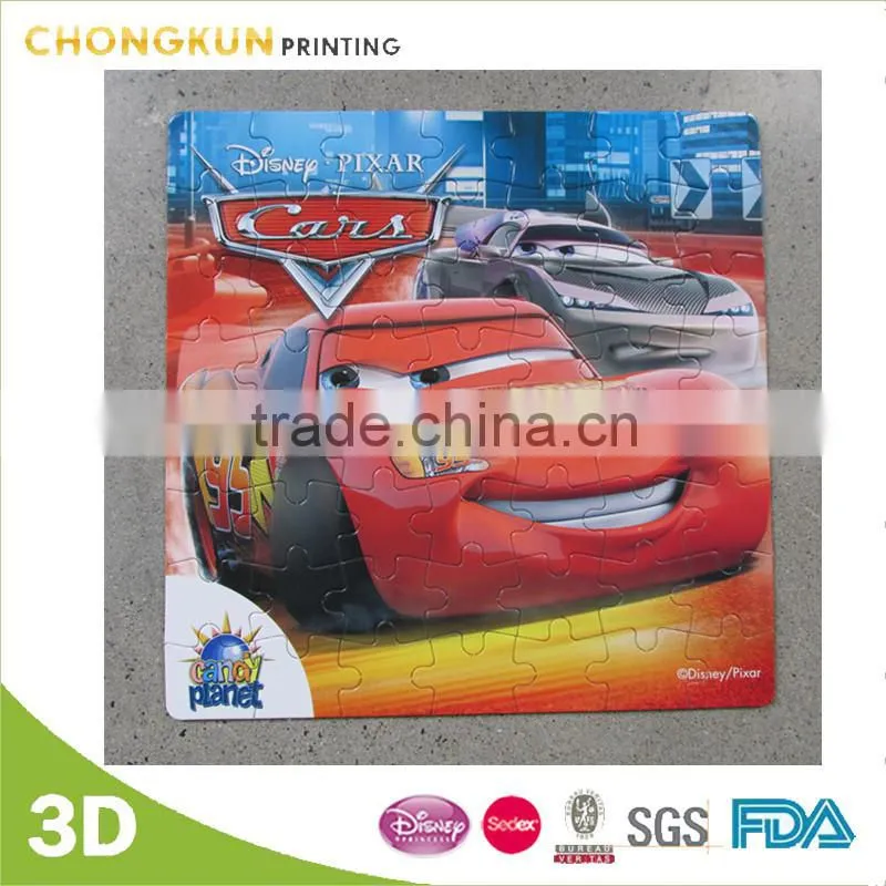 cheap cardboard jigsaw puzzle for kids