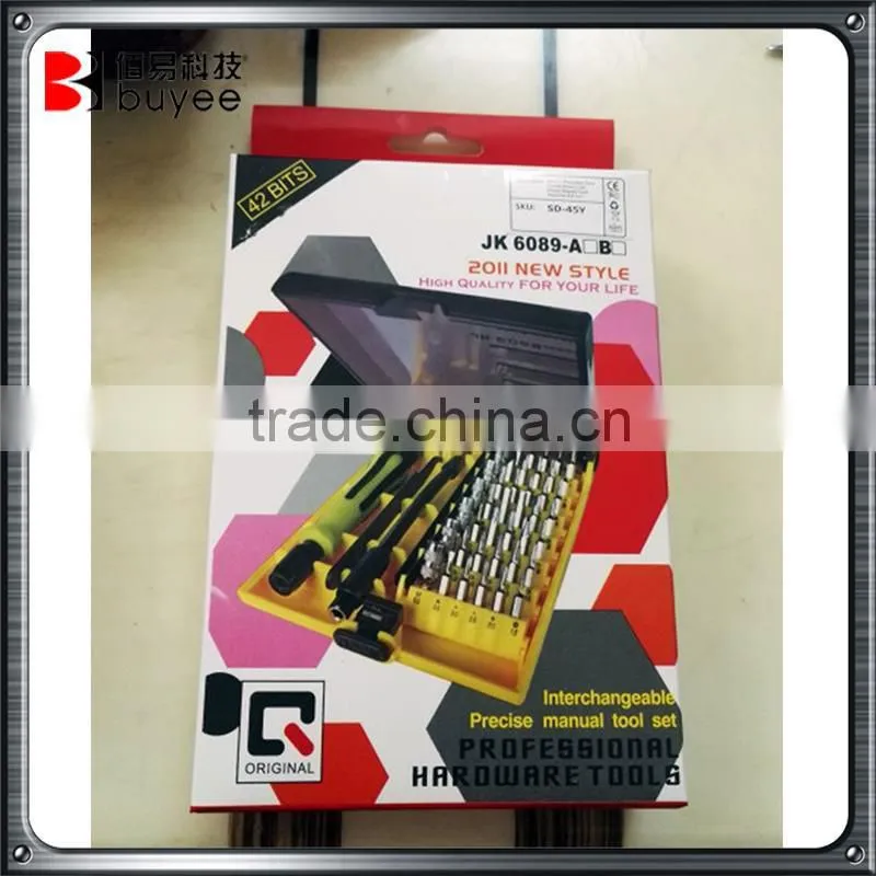 Wholesale 45 in one Laptop/Mobile phone/Tablet PC Multi-functional Repair kits/screwdriver bits tools set
