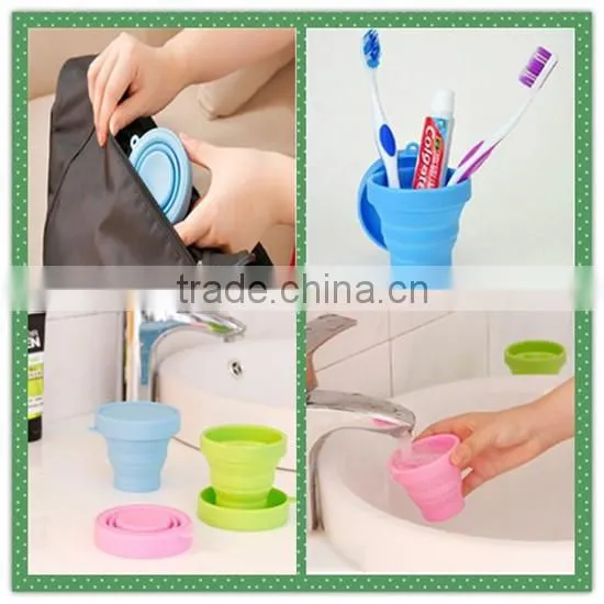 Silicone tea coffee cup, disposable cup, kids drinking cups