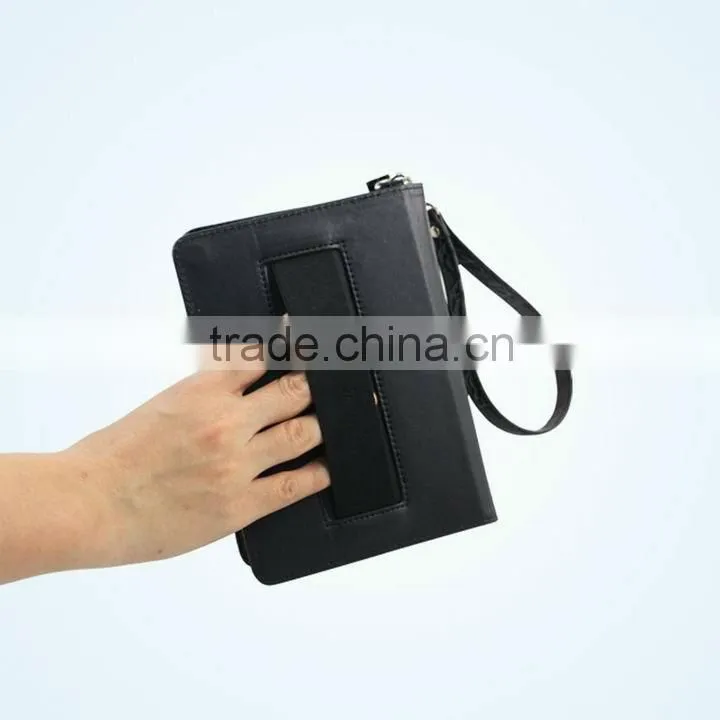 Black Leather Cover Case For Amazon Kindle 4 4th