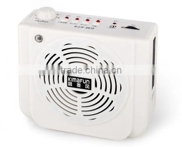 15W easy operation Mini Waistband Amplifier With USB,TF,remote control and reverberation functions
