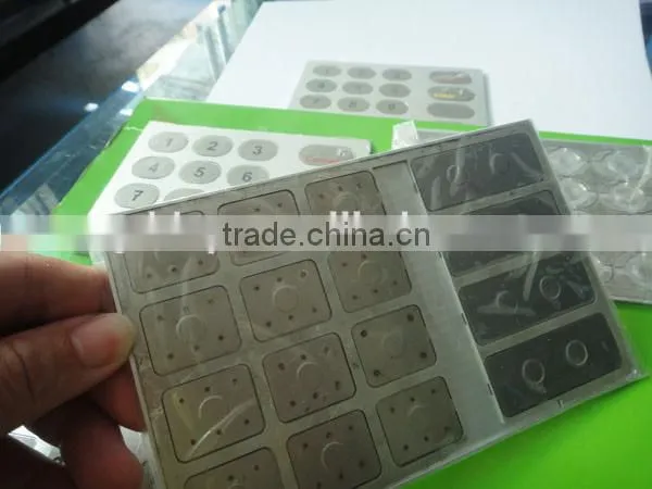 OEM Hot-Selling Waterproof Vandalproof new membrane metal keypad