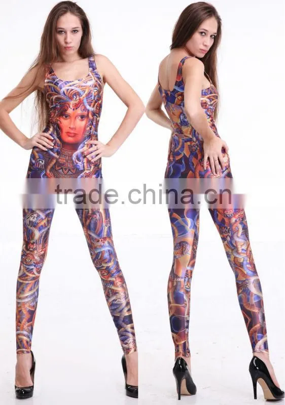 ladies sexy fashion clubwear catsuit