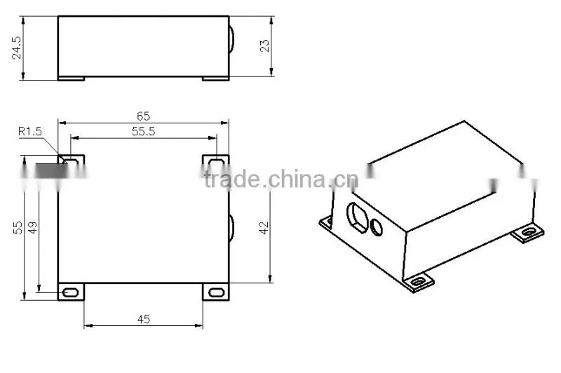 road traffic control sensor with small size