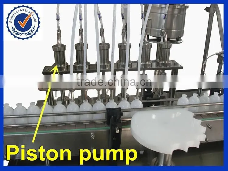 Trade assurance PLC controlled automatic liquid filling machine,filling and packing machine