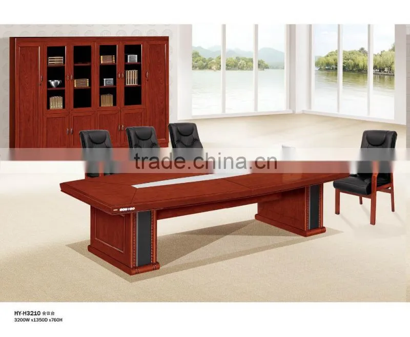 CHINESE traditional mdf wood meeting table design factory sell directly HYA53