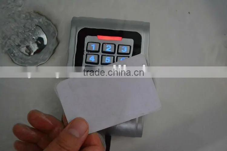 Waterproof metal keypad digital door access controller PY-S100