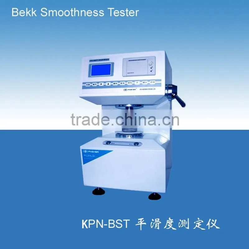 KPN-BST BEKK Smoothness Tester,carton box testing machinery