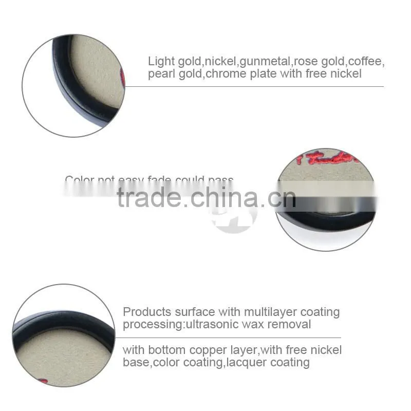 Designer Coat Engraved Snap Button Custom Logo