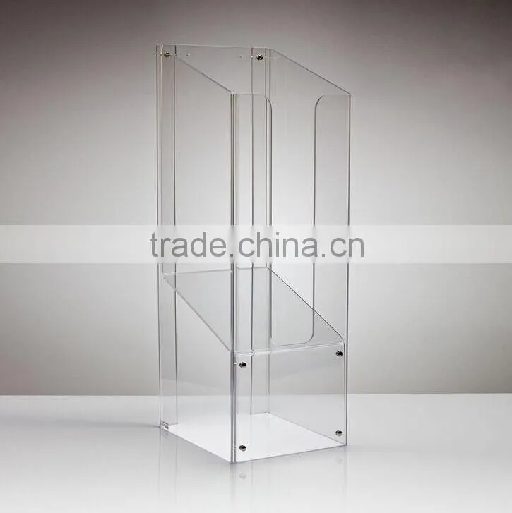 Clear Acrylic Magazine Display Holder
