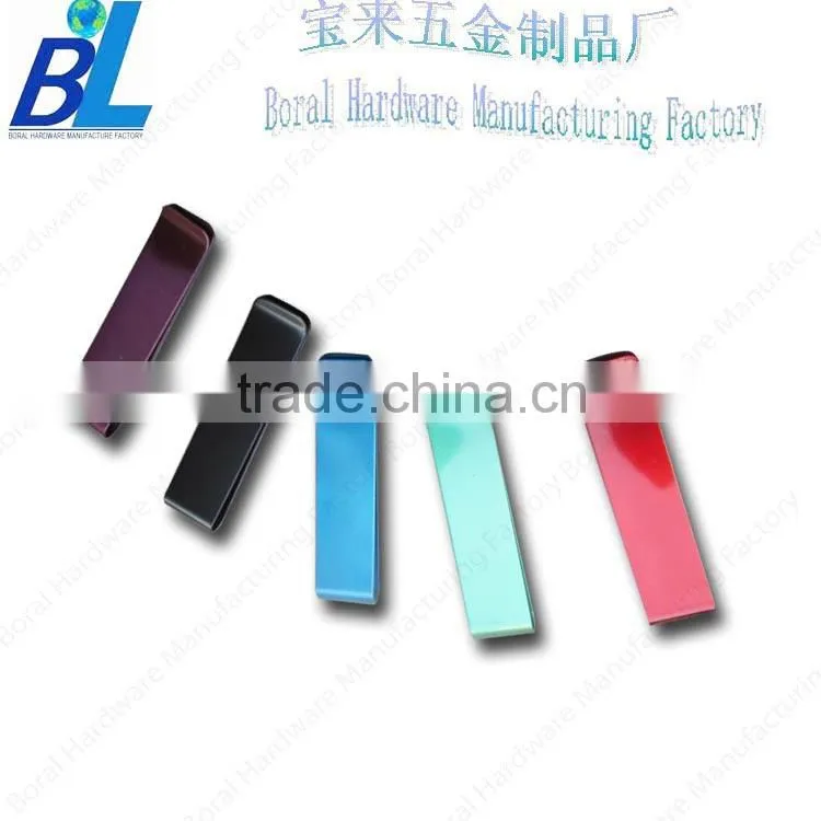 Colorful metal modern money clip for promotion gifts