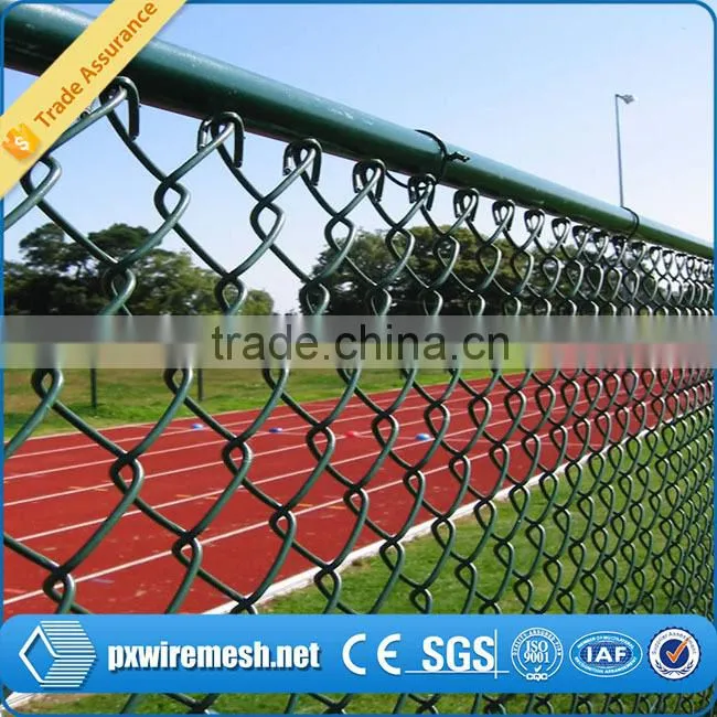 Alibaba china chain link fence per sqm weight/ used chain link fence gates