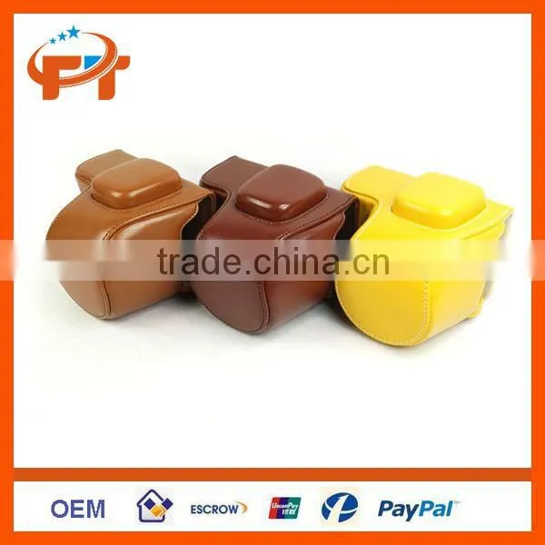 New Fashion Pu Leather camera bag for NEX5R NEX5T 16-50mm lens