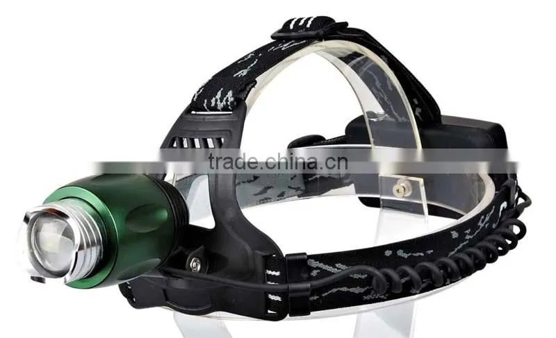 Machfally 2015 Best Selling 500 Lumen T6 Led Headlamp 10W High Power Camping Headlamp 3-Mode Zoom Headlamp