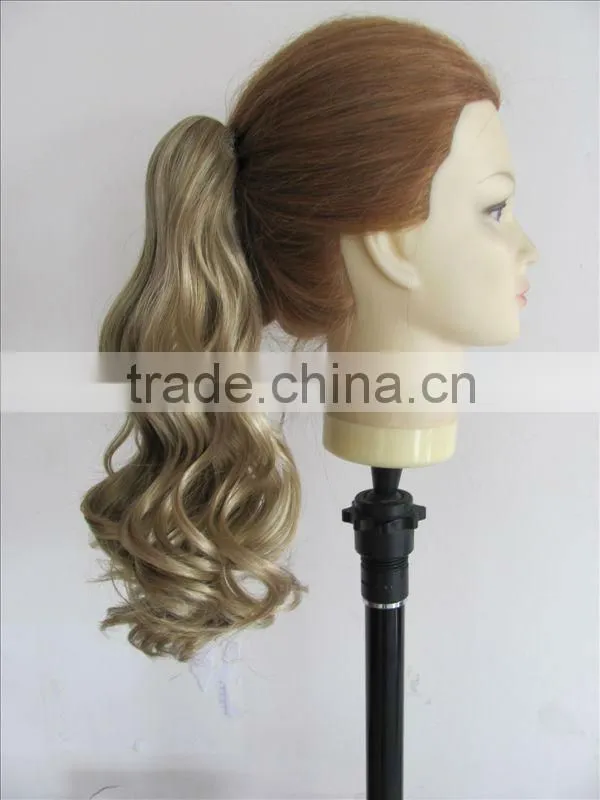 hot sale fashion synthetic clip hair extension