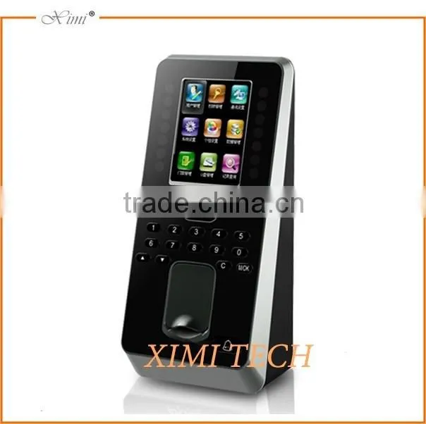 Biometric face attendance machine with fingerprint reader facial door lock access control system Multibio800 with ID card reader