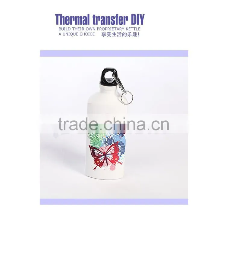 Sunmeta factory price 600ml sports bottle triangle shape sublimation sports bottle