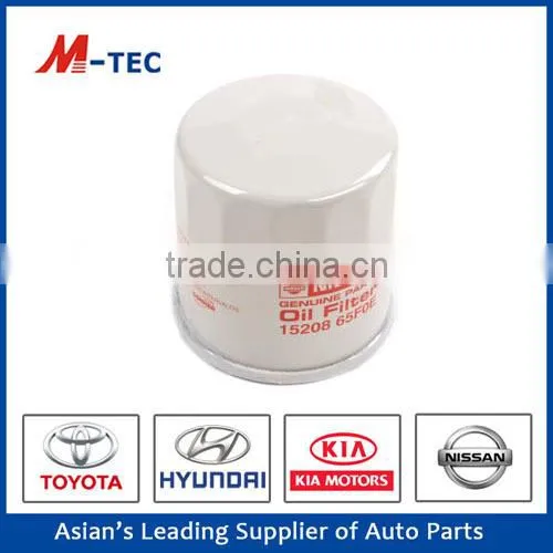 Oil filter 15208-65F0A for janpan car hot selling oil filter jx0810