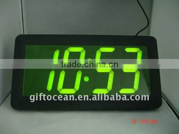 faraway viewable LED display wall clock, LED clocks