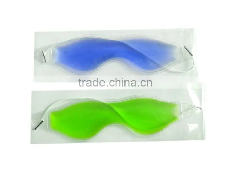 Promotional Pvc Gel Eye Mask , Plastic Colorful Eye Mask