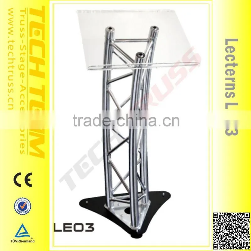 portable Aluminum standard truss lectern