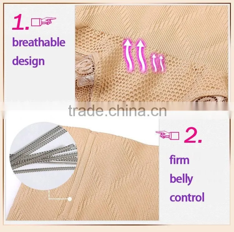 High Quality Open Hip Women Belly Shaper Briefs High Waist Tummy Slim Briefs