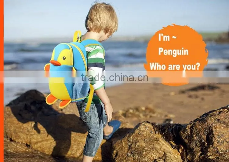OEM support wholesale colorful child stylish school backpack, cartoon gift bag For Baby Girls Boys